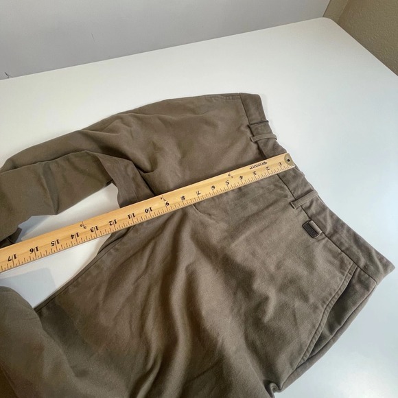 Lauren Ralph Lauren Straight Leg Trouser Pants Womens 12 Brown Mid Rise Pockets - Picture 5 of 11